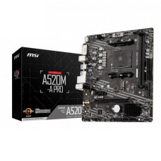 MSI A520M-A Pro AM4 AMD Micro-ATX Motherboard